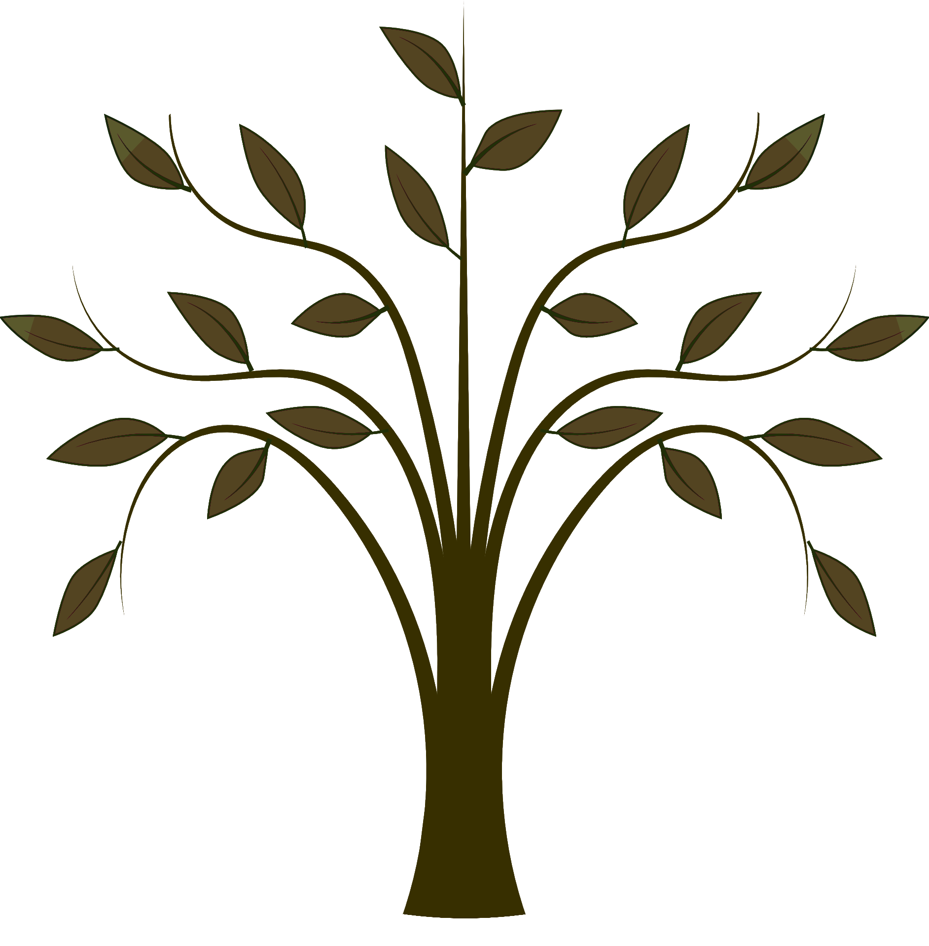 clipart trees animation