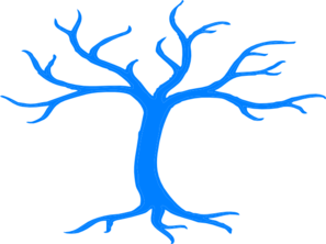 Clipart trees blue. Tree clip art at