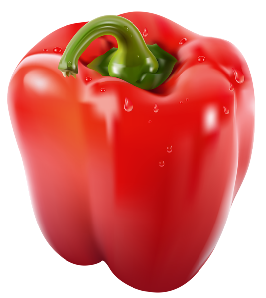 Transparent red pepper png. Vegetables clipart vegy