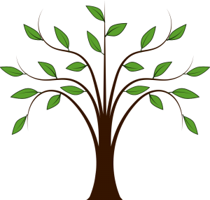 clipart trees easy