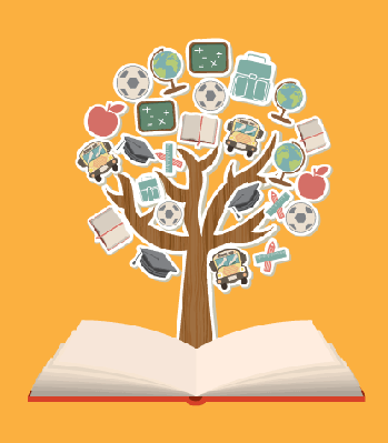 clipart trees education