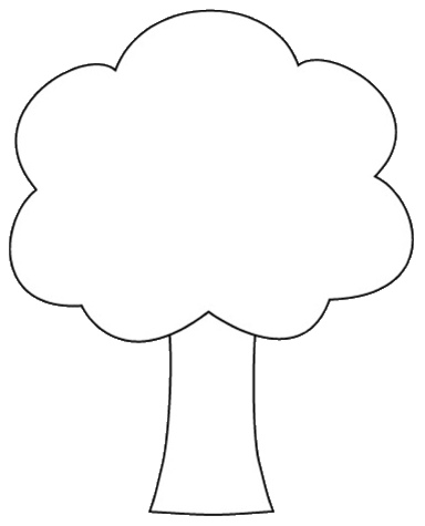 Free tree download clip. Clipart trees outline