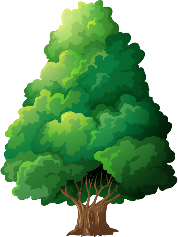 clipart trees realistic