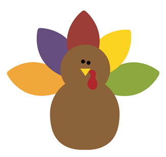 Cute free download best. Clipart turkey adorable