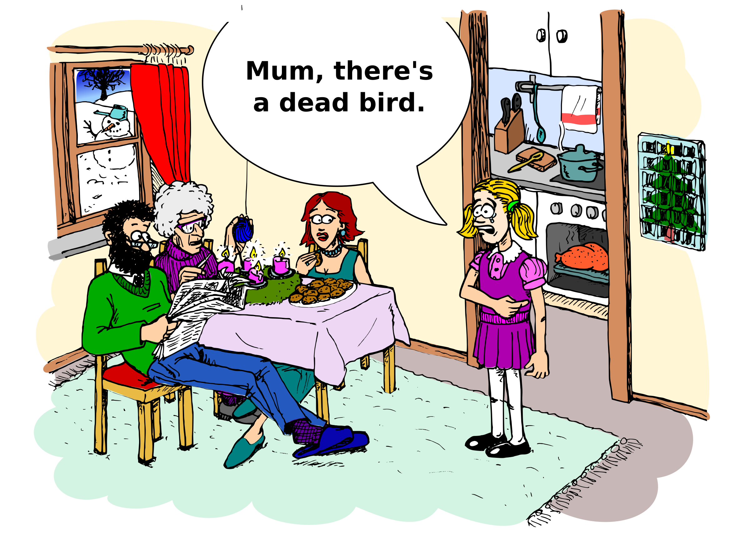 death clipart bird