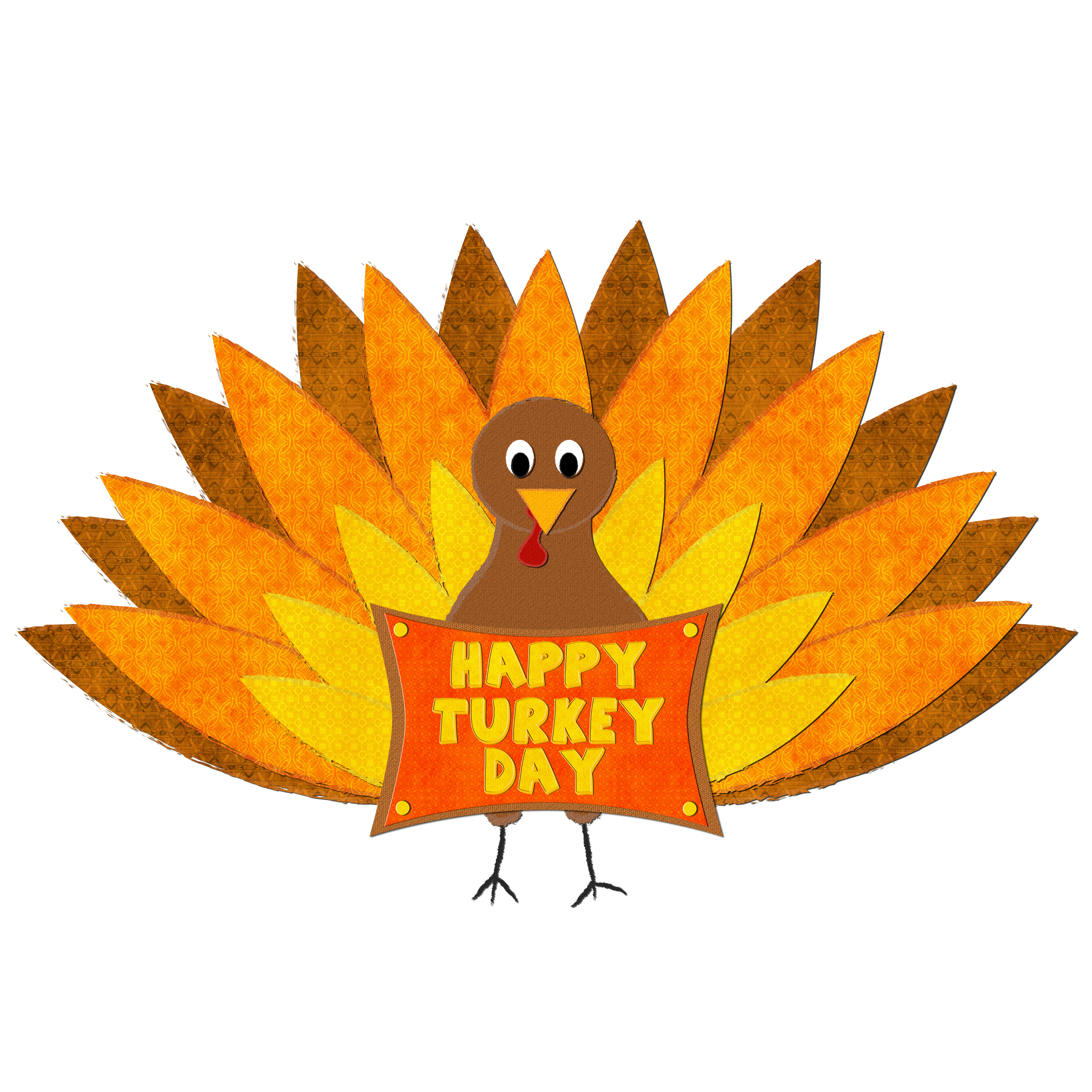  collection of thanksgiving. Clipart turkey happy