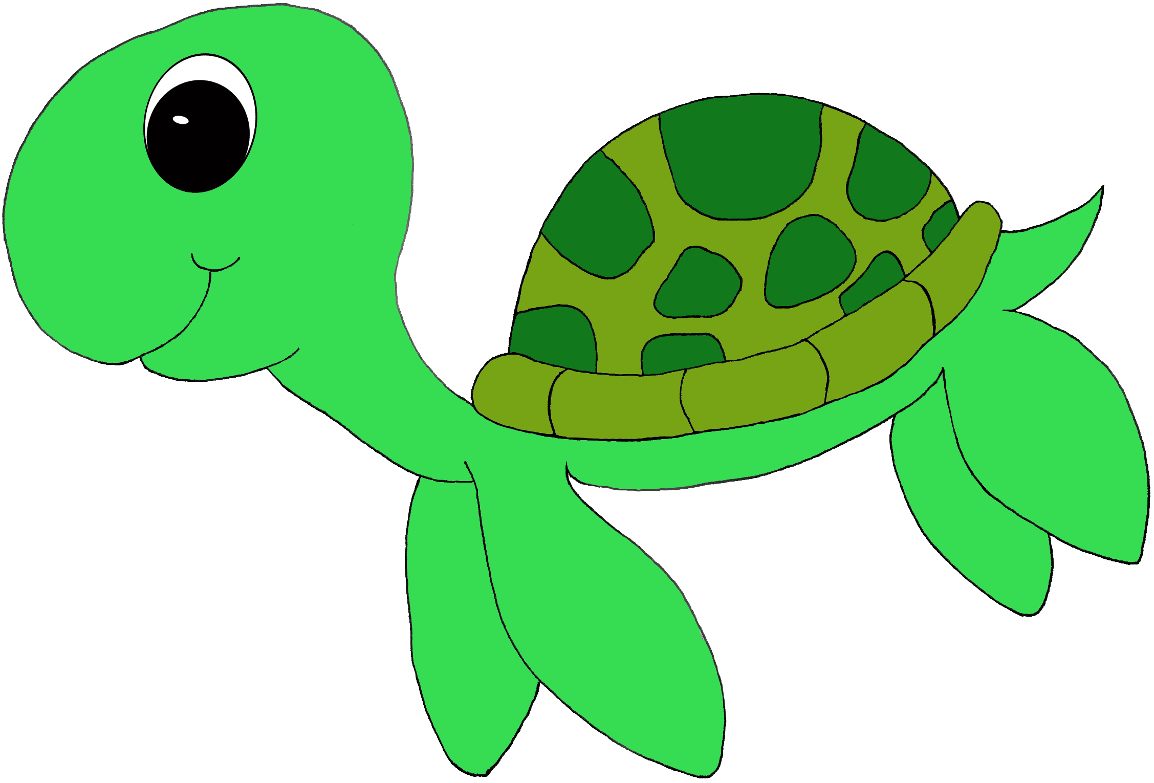 Free turtle clip art. Track clipart printable