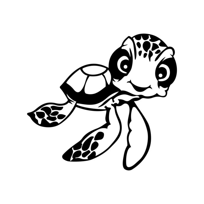 clipart turtle design