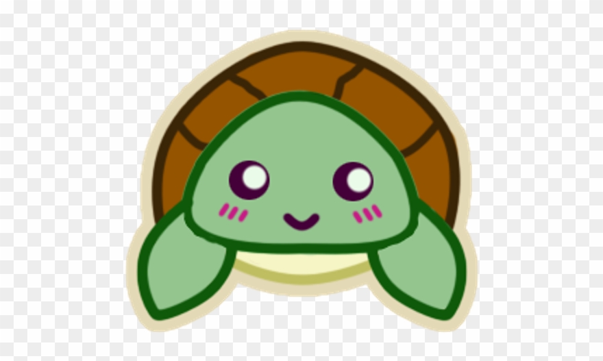 clipart turtle kawaii
