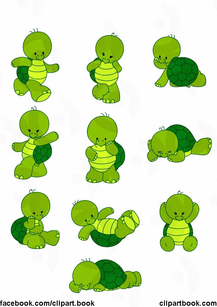 clipart turtle party