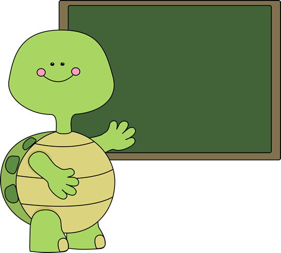 clipart turtle teacher