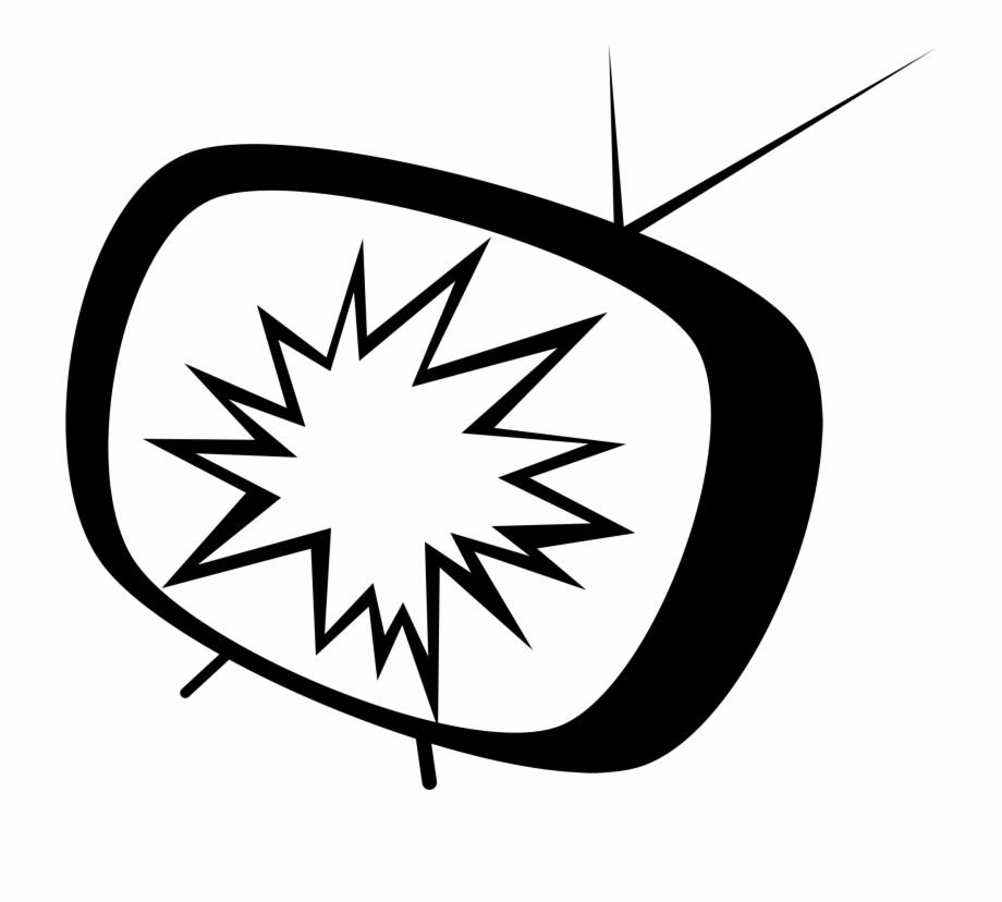 Clipart tv broken tv. This free icons png