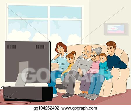 Clipart tv family clipart, Picture #2506909 clipart tv family clipart