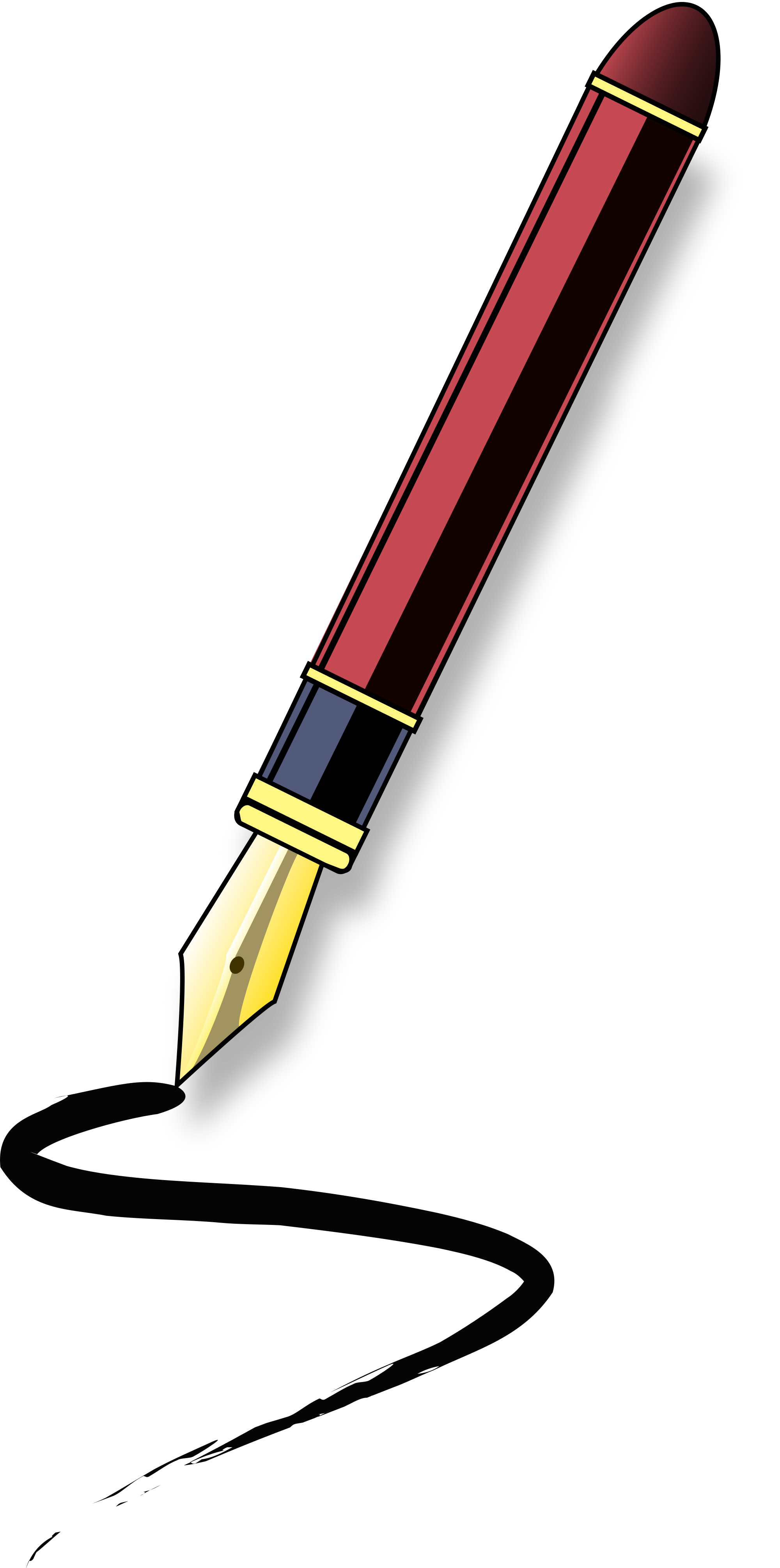 pen clipart fancy pen
