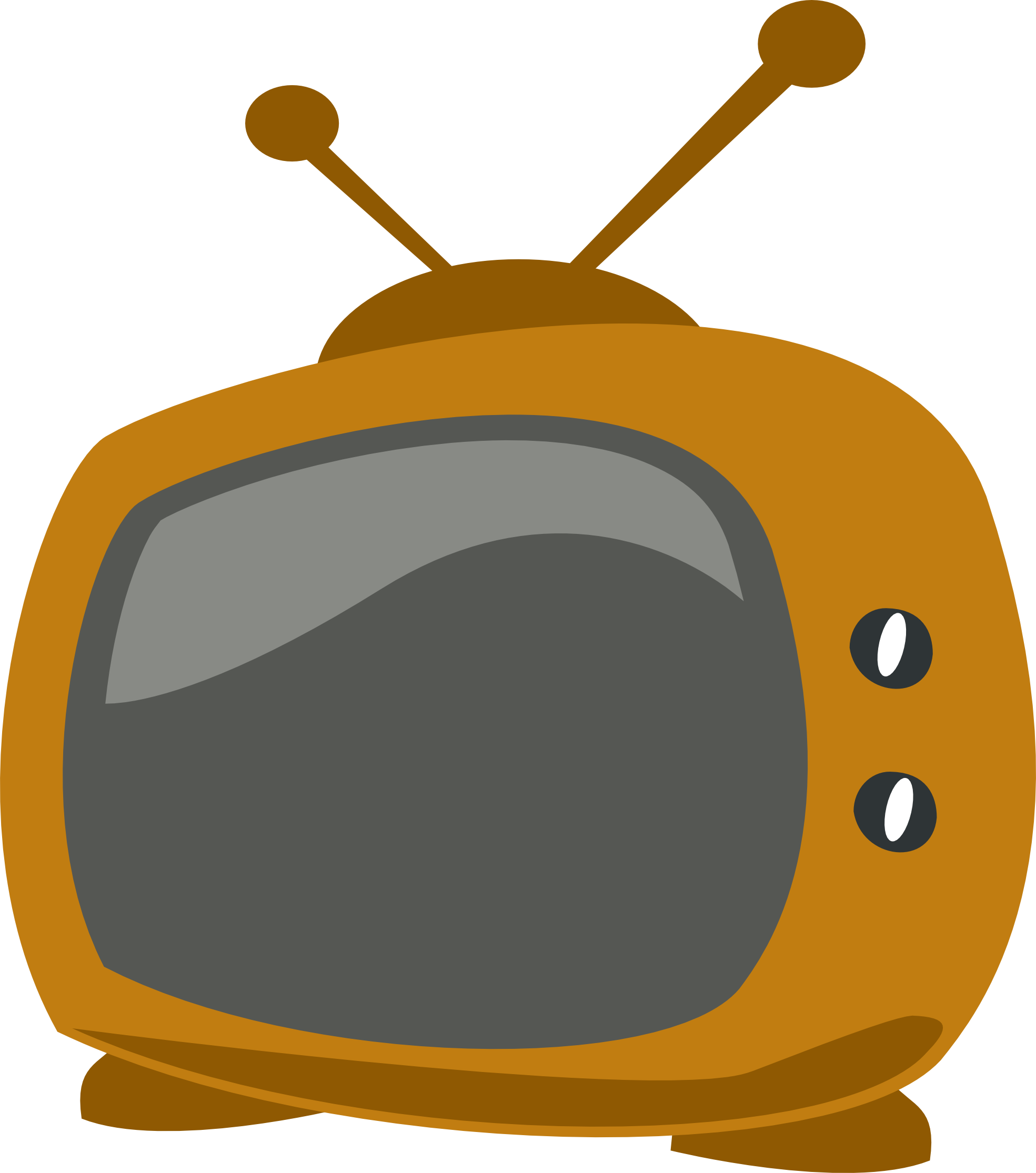 television clipart little tv