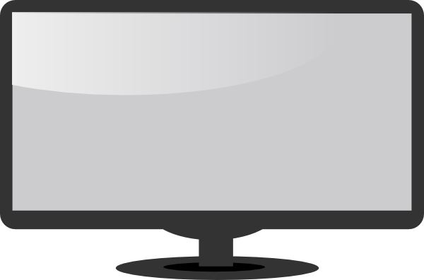 television clipart monitor