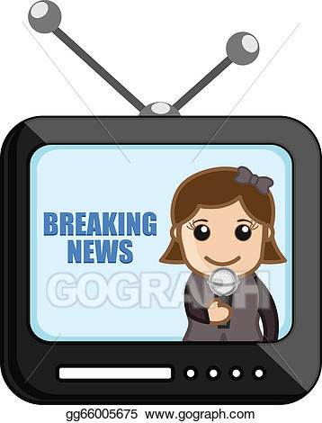 news clipart television news