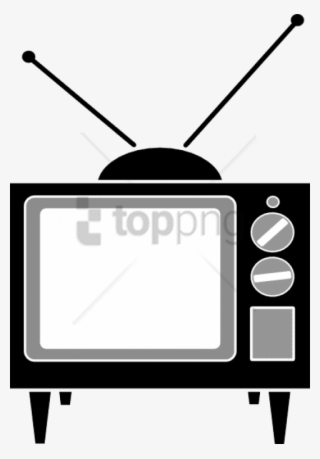 clipart tv old fashioned tv