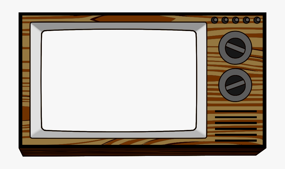 television clipart old furniture