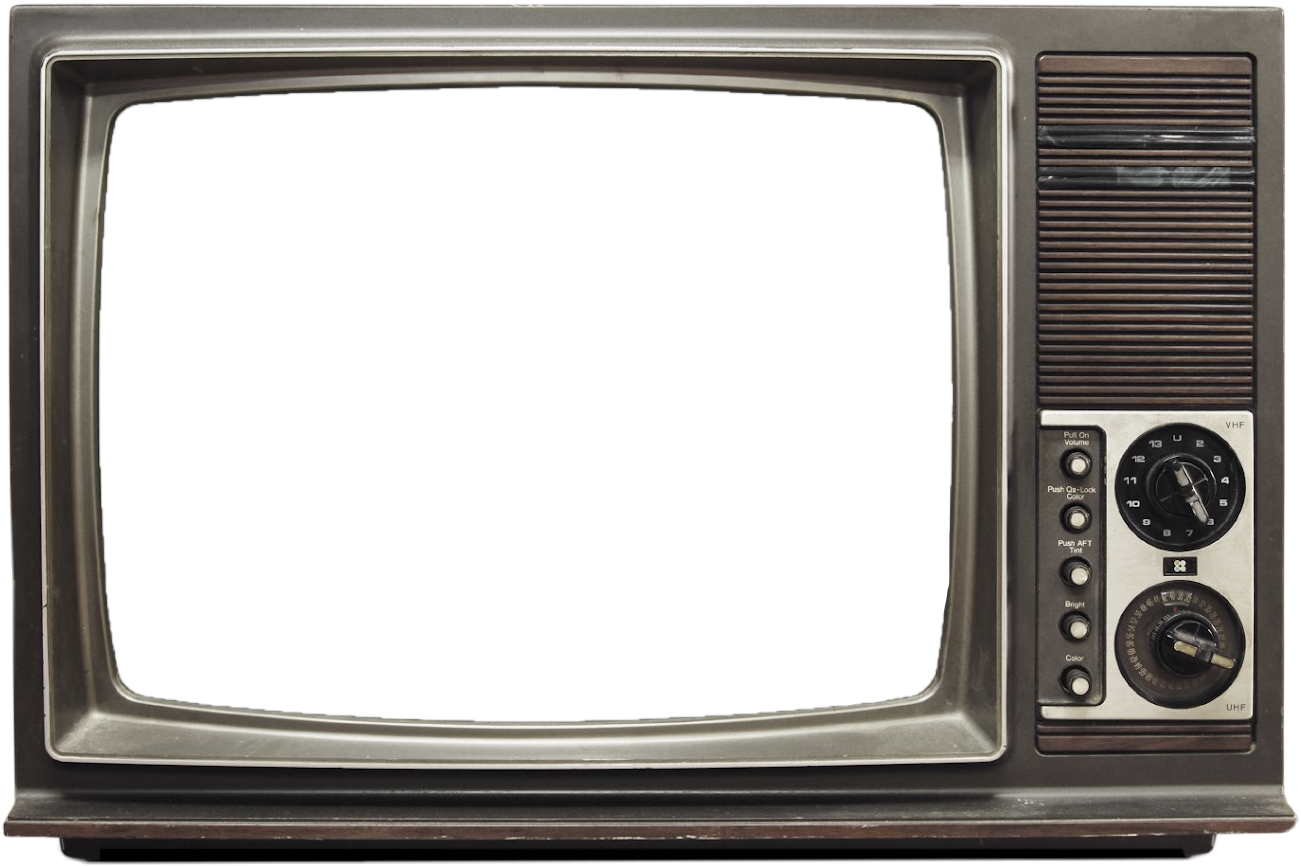 clipart tv retro