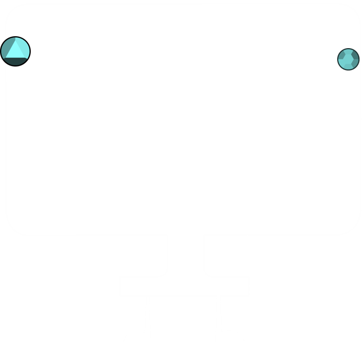 clipart tv square object