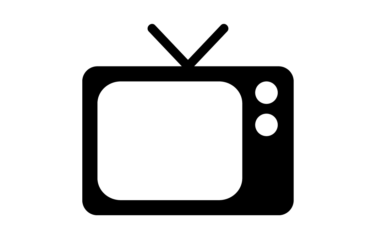 clipart tv tele