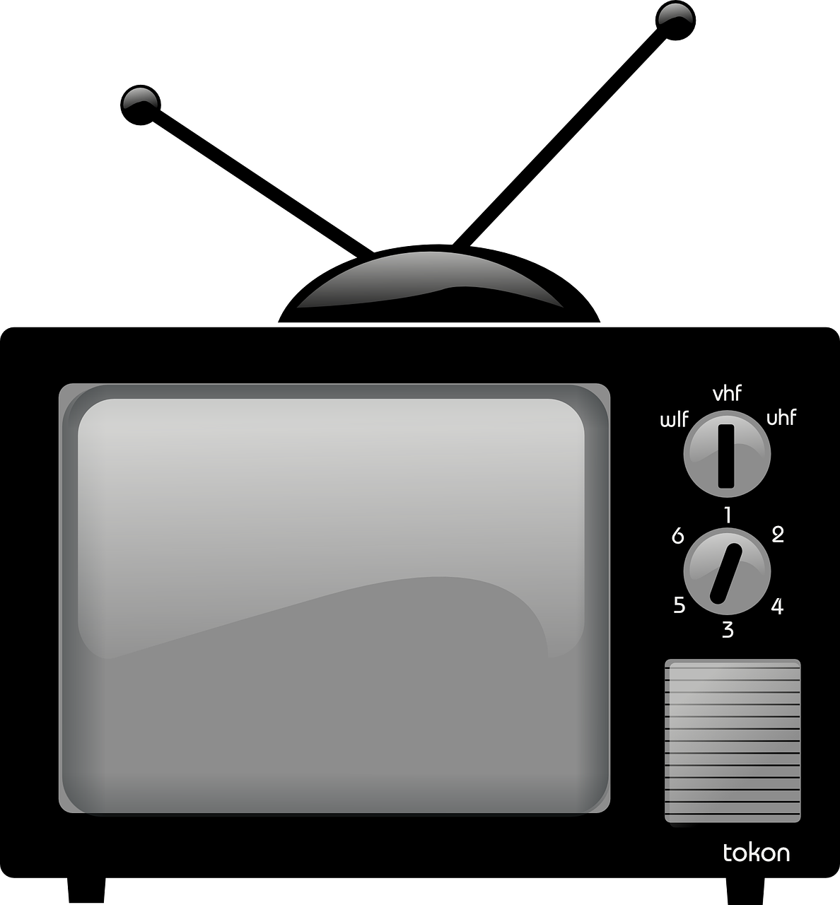 clipart tv television camera