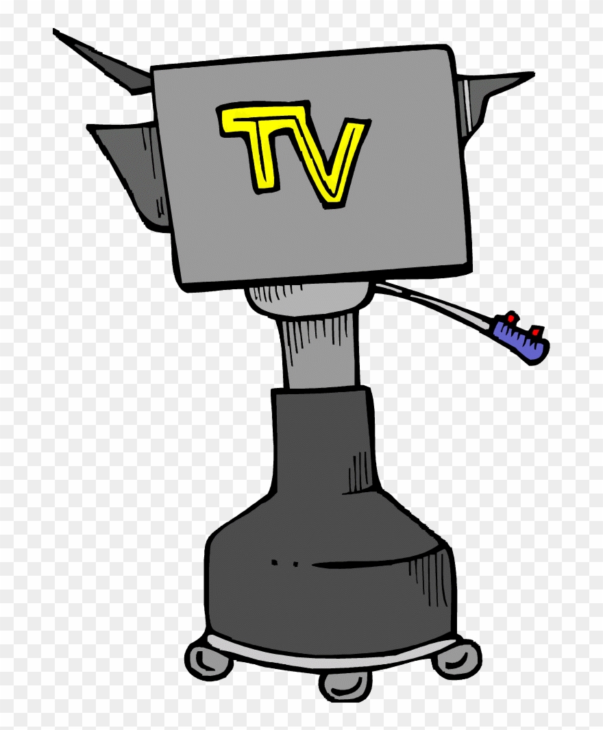 clipart tv television camera