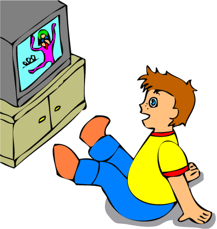 television clipart tv viewing