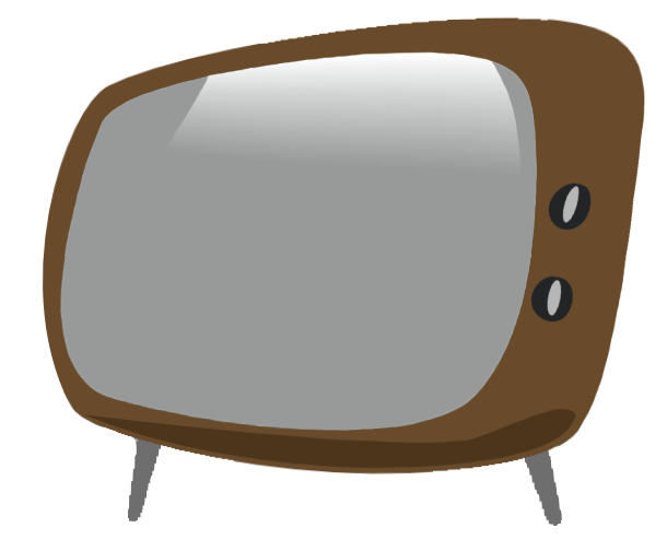 television clipart vector