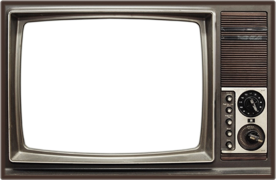 television clipart old fashioned