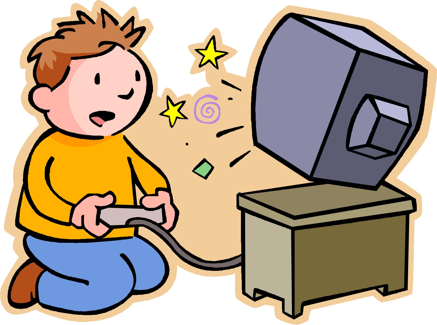 gaming clipart boy