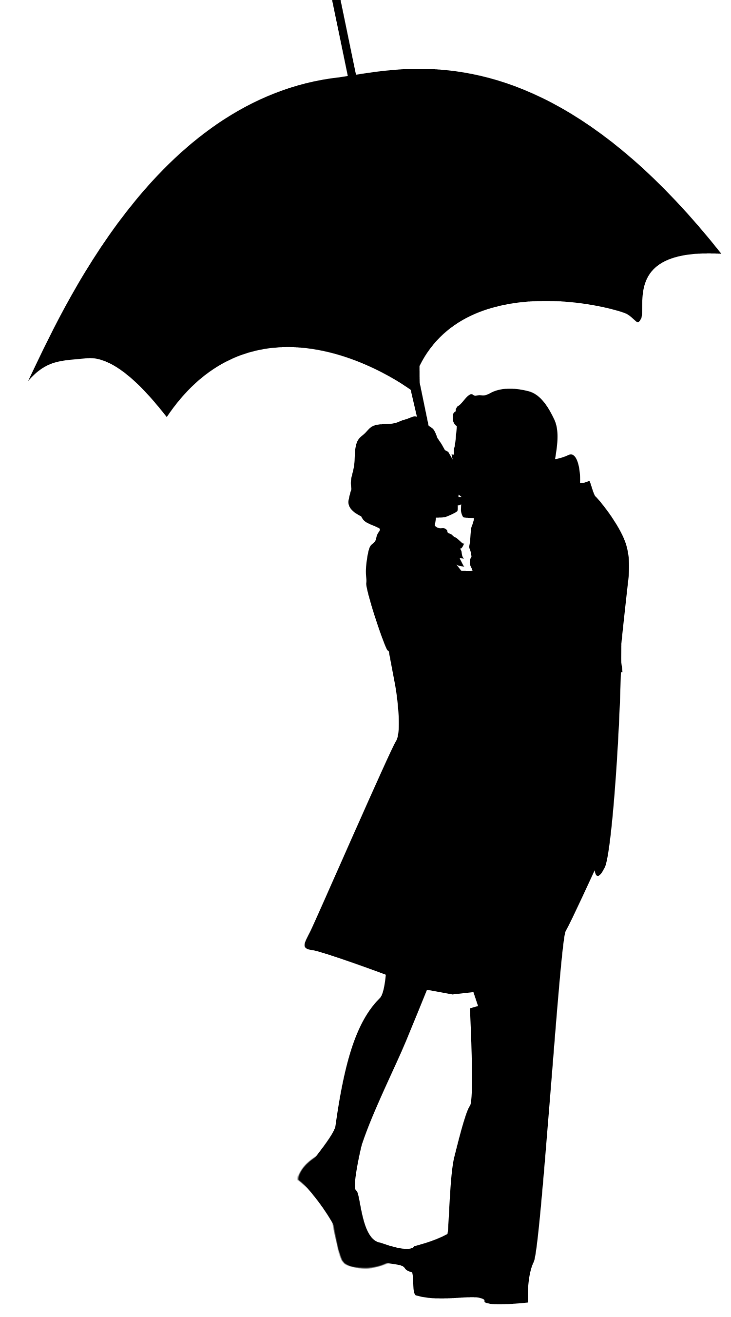 clipart umbrella couple