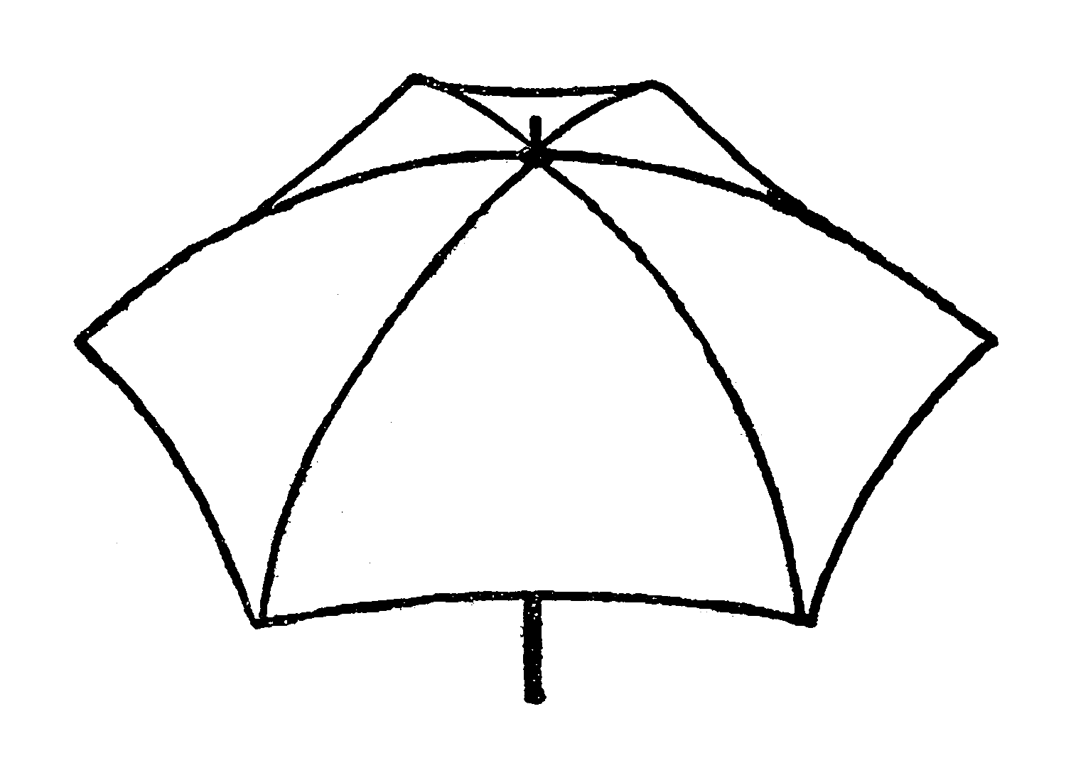 clipart umbrella drawing