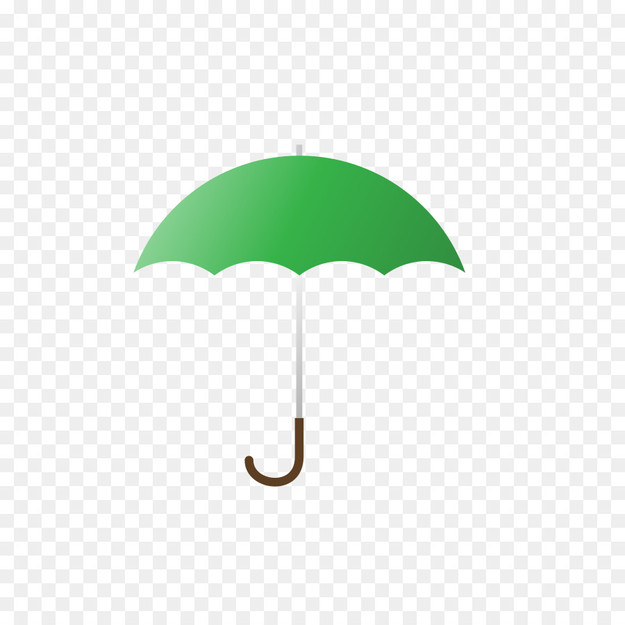 clipart umbrella green