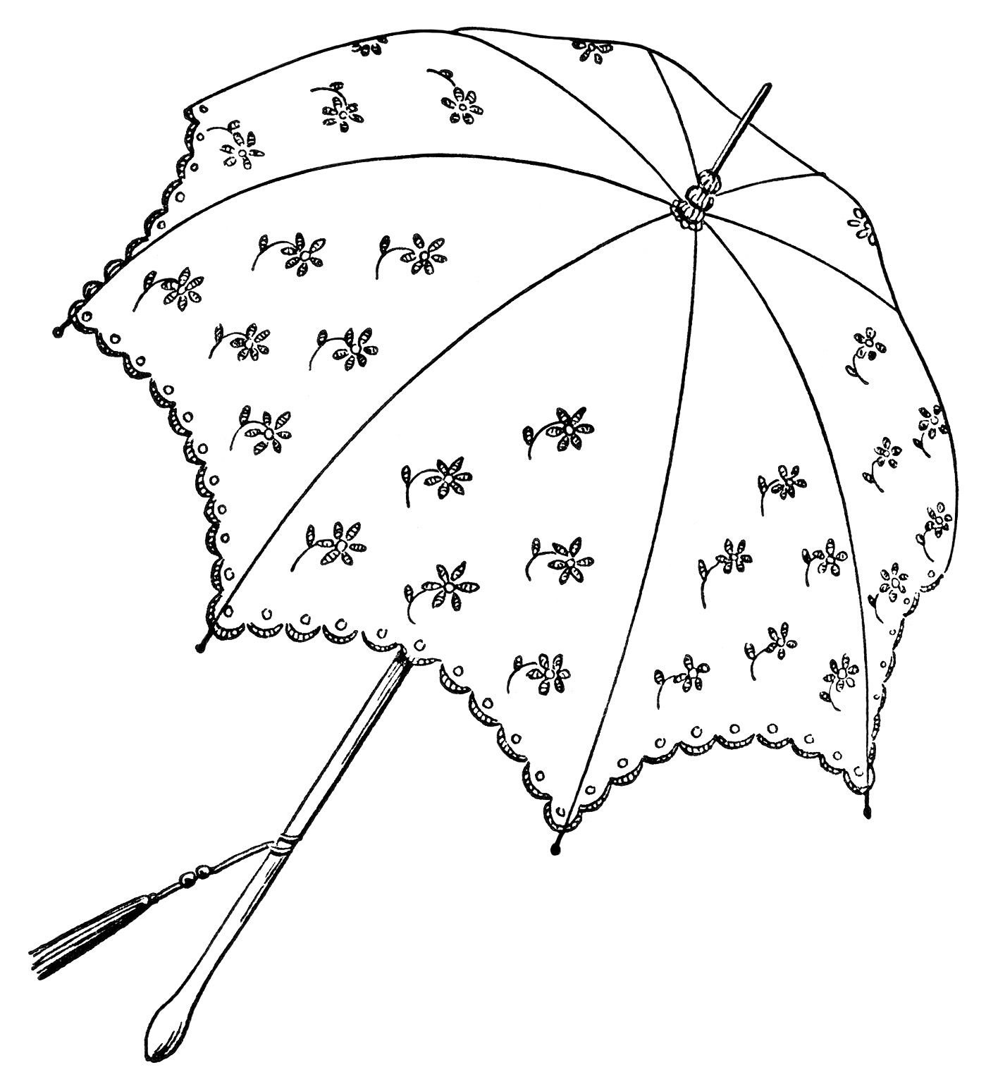 clipart umbrella illustration