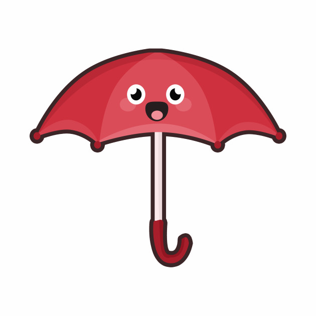 Clipart umbrella kawaii. 
