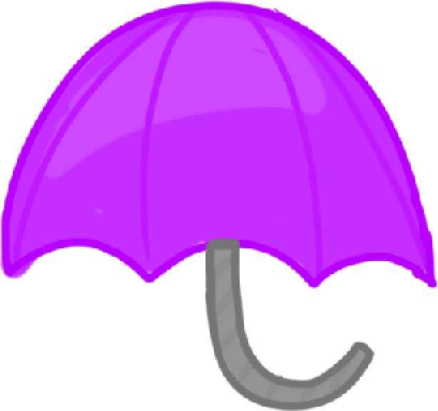 clipart umbrella lavender