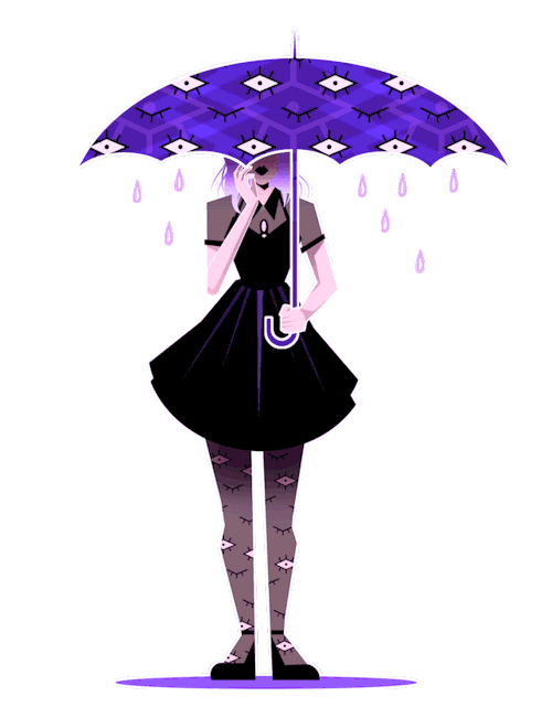 Goth gifs tumblr the. Clipart umbrella pastel