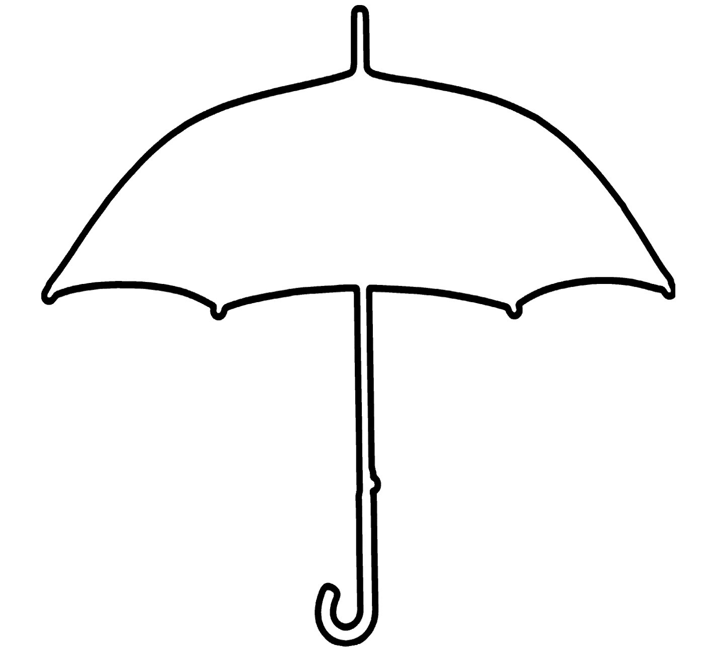 clipart umbrella printable