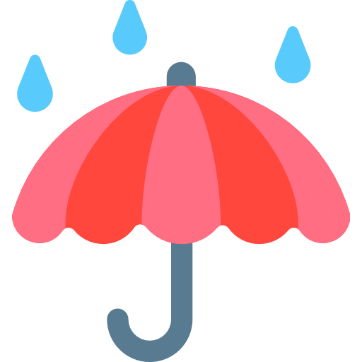 clipart umbrella rain