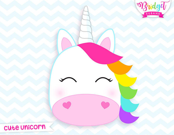 Unicorn clip art head. Budget clipart cute
