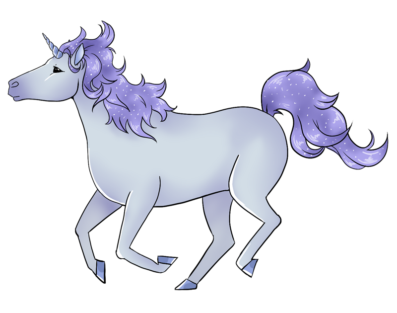 fat clipart unicorn