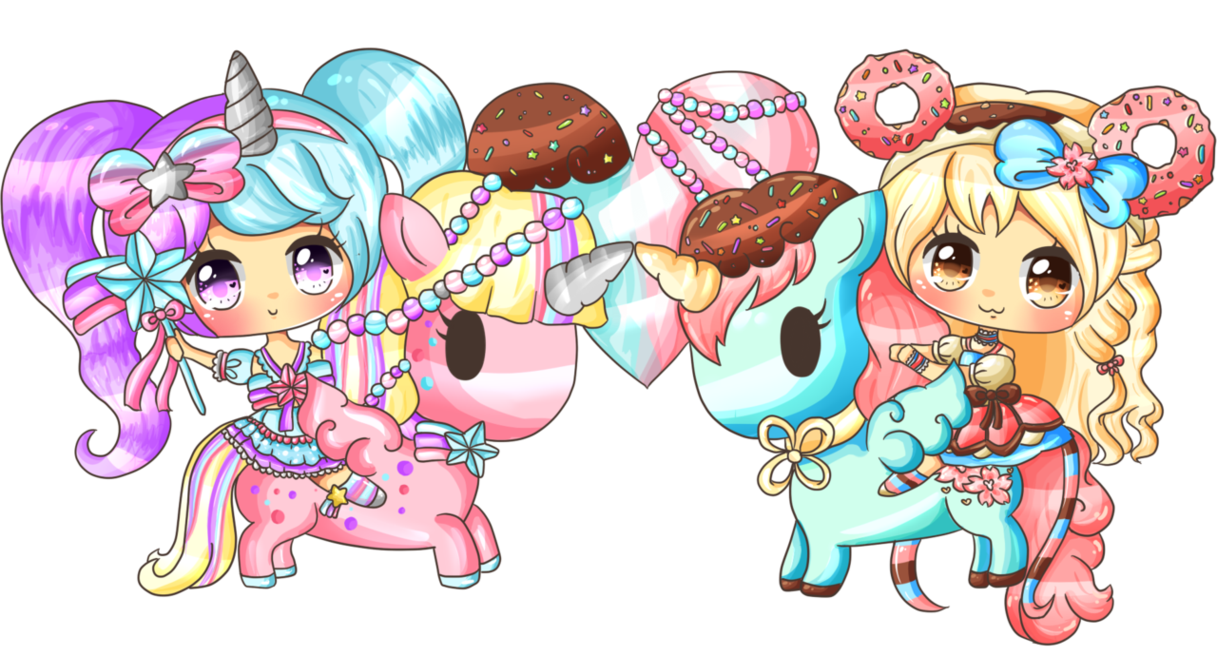 donut clipart unicorn