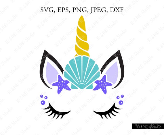 Free Free 102 Unicorn Mermaid Princess Svg SVG PNG EPS DXF File