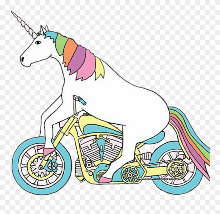 clipart unicorn riding