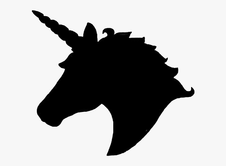 clipart unicorn stencil