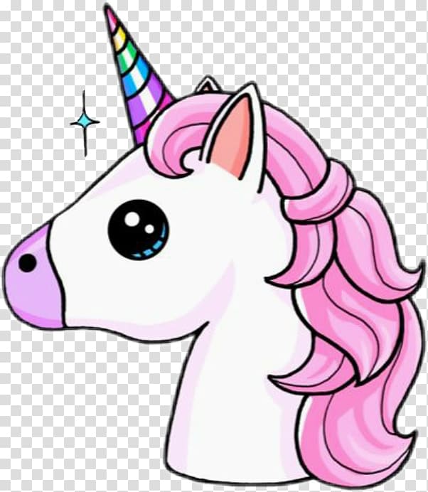 Clipart unicorn unicorn head. Pink and white illustration