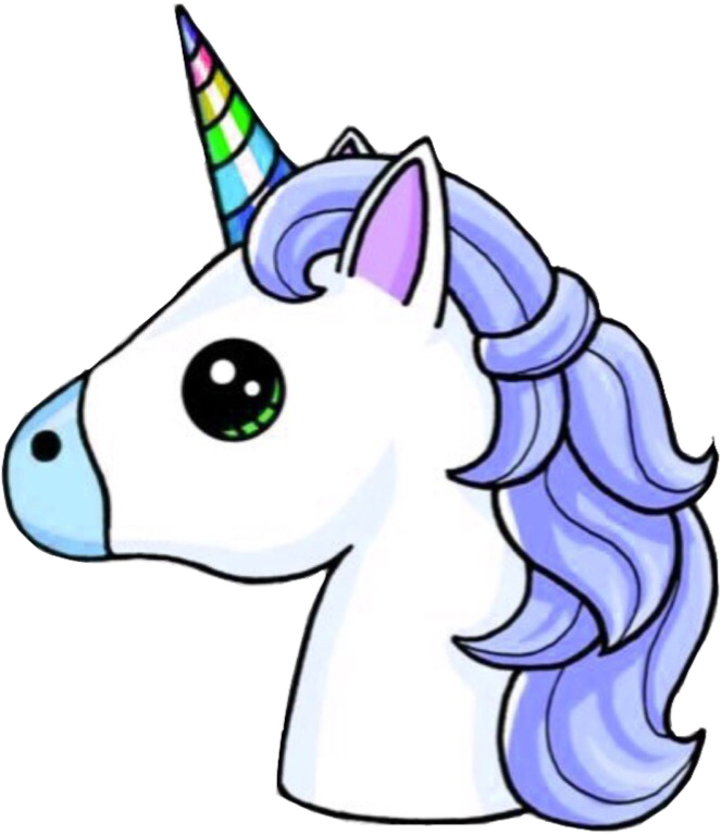 Clipart unicorn unicorn head. Unicornhead blue rainbow unicorns
