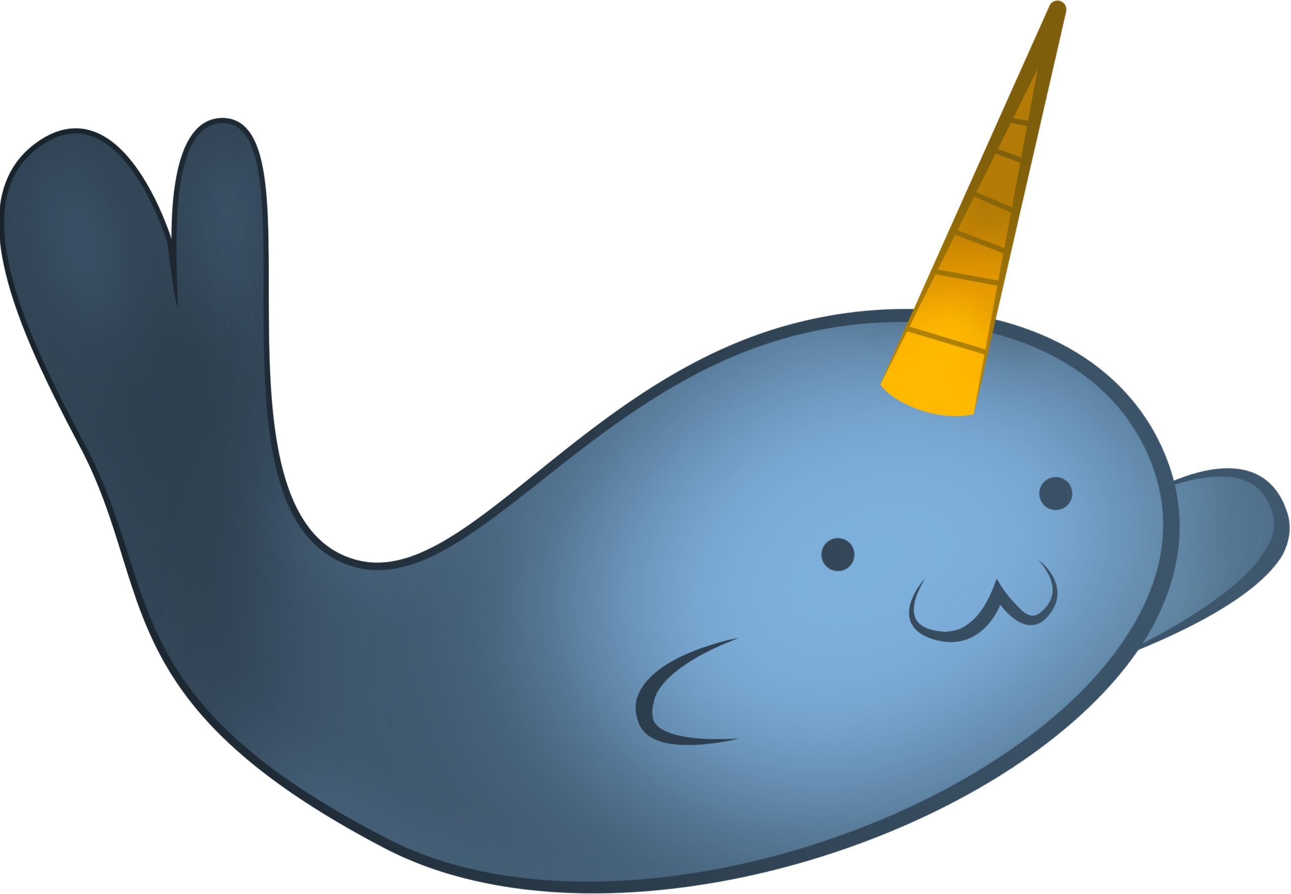 This narwhal indeed wants. Clipart unicorn whale